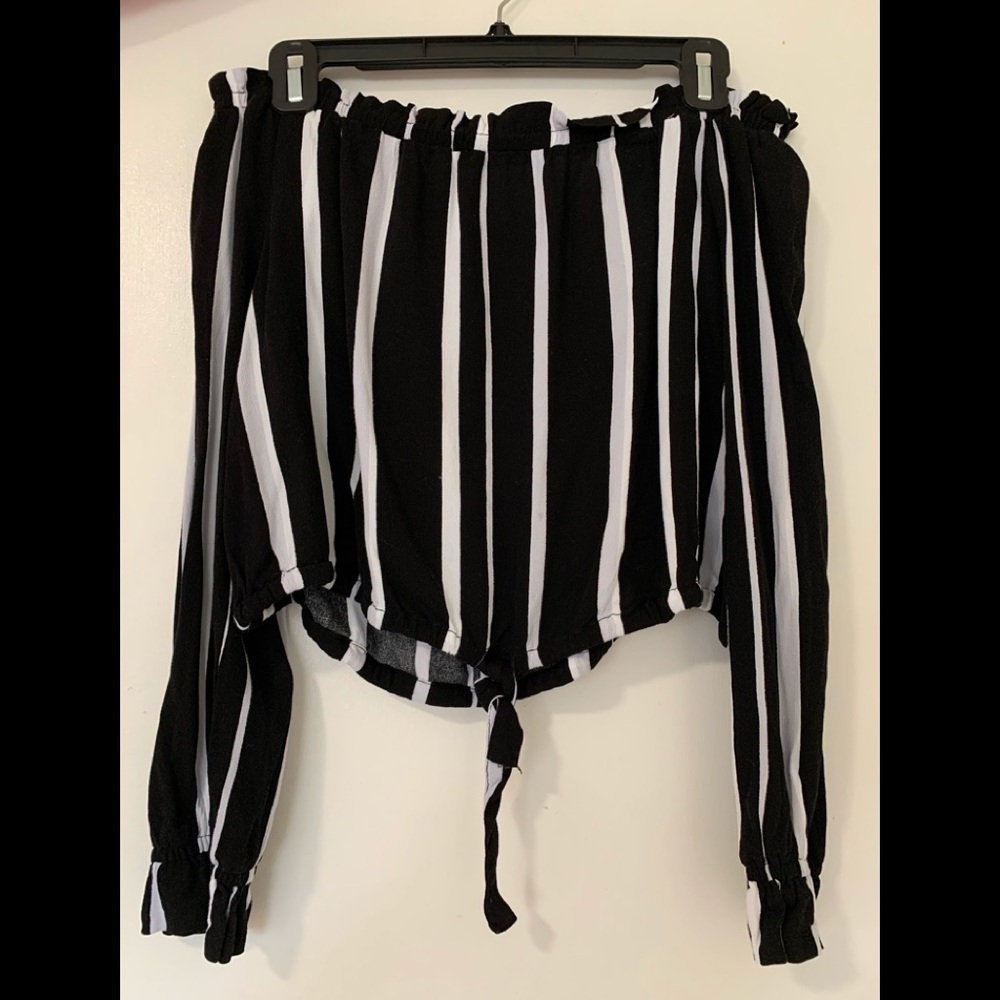 Kendall and Kylie Off the Shoulder Top